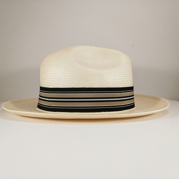 Bailey of Hollywood Creel Straw Fedora (Small) - Picture 4 of 6